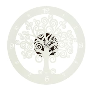 Ρολόι τοίχου Albero avorio 55εκ ,χάλυβας /Arti e Mestieri