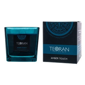 Αρωματικό κερί Amber Touch 210gr της Teoran