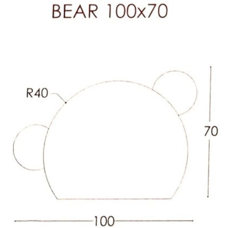 BEAR 100X70