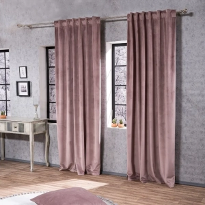 Βελούδινη Κουρτίνα Velvet 12 (έτοιμη ραμμένη) της Teoran