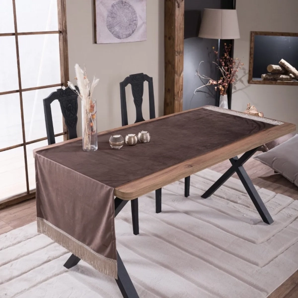 Βελούδινη Τραβέρσα (Sari) Velvet 03  της Teoran