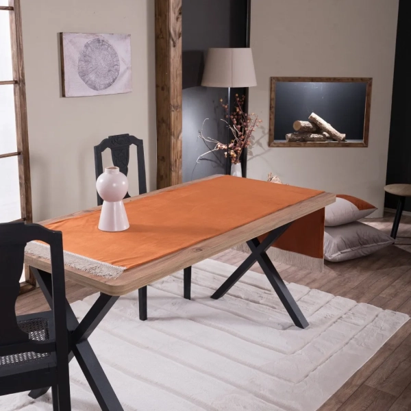 Βελούδινη Τραβέρσα (Sari) Velvet 05  της Teoran - Image 3