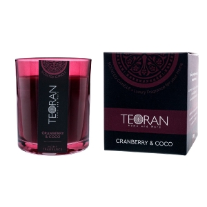 Αρωματικό κερί Cranberry Coco 200gr της Teoran