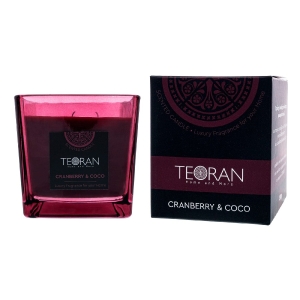 Αρωματικό κερί Cranberry Coco 210gr της Teoran