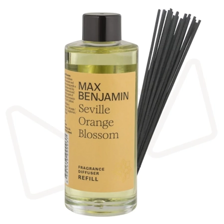 Max Benjamin Seville Orange Blossom Nahradna napln 300ml Sevillsky pomarancovy kvet 24 ks nahradnych tyciniek RB DRL12
