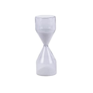 Present Time γυάλινη κλεψύδρα 18εκ.γκρί γυαλί