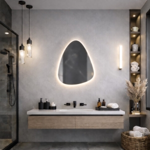 Καθρέπτης τοίχου Rock Project Mirrors 60x80εκ