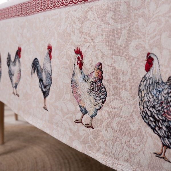 Τραπεζομάντηλο Rooster  της Teoran - Image 3