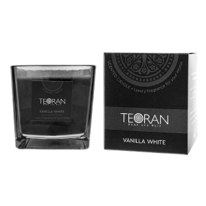 Αρωματικό κερί Vanilla White 410gr της Teoran