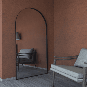 Καθρέπτης Δαπέδου Iron Floor Arch 100x190,λάμα χάλυβα 3εκ.