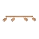 eng pl Ceiling lamp KEKE 4 oak 801 3