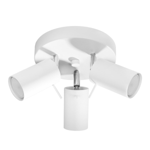 Sollux Φωτιστικό οροφής Ring 3,ατσάλι,3xGU10/40w