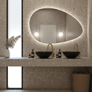 Καθρέπτης τοίχου Rock Project Mirrors με κρυφό φωτισμό Led