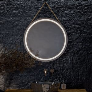 Καθρέπτης Φ60 Circle Rope Led Mat της Project Mirrors
