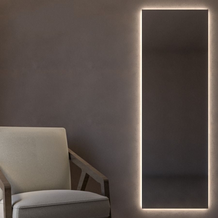 Καθρέπτης τοίχου 5mm Square Project Mirrors 45x180 1