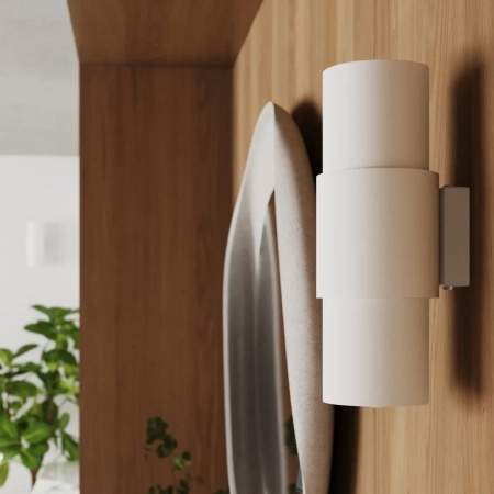 Φωτιστικό οροφής FLASH λευκό,ατσάλι,1xmax 15W LED