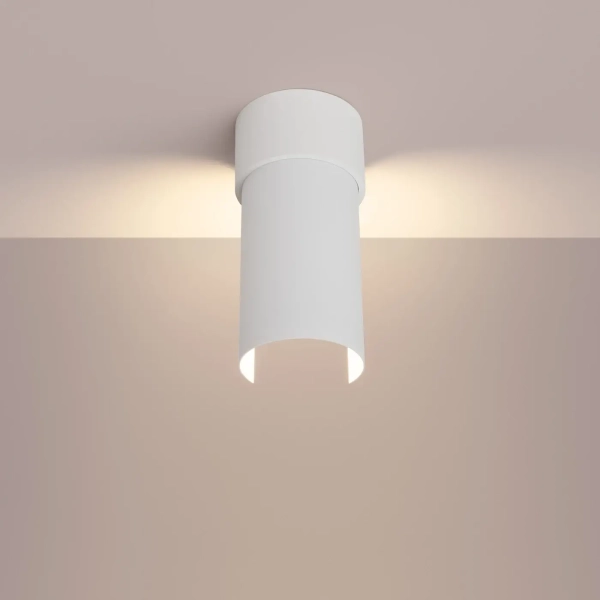 Φωτιστικό οροφής FLASH λευκό,ατσάλι,1xmax 15W LED