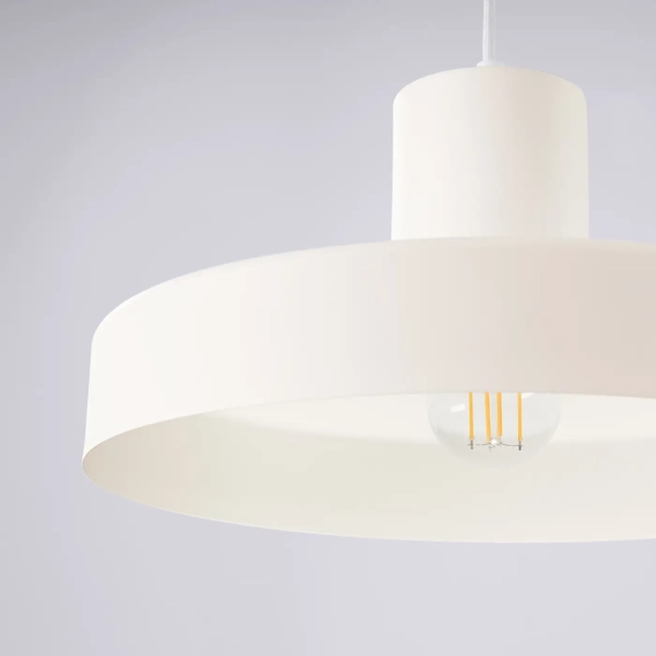 Κρεμαστό φωτιστικό BILO beżowa/ατσάλι/μπέζ/1x15W - Image 8