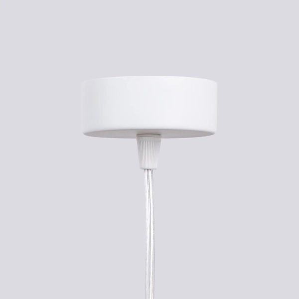 Κρεμαστό φωτιστικό LIRO 1 λευκό ατσάλι/1x10w - Image 5