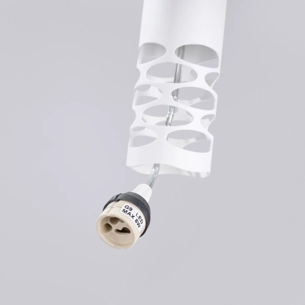 Κρεμαστό φωτιστικό LIRO 1 λευκό ατσάλι/1x10w - Image 7