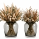 Σετ 2 Διακοσμητικά Γυάλινα Βάζα Blomus Leta Smoke