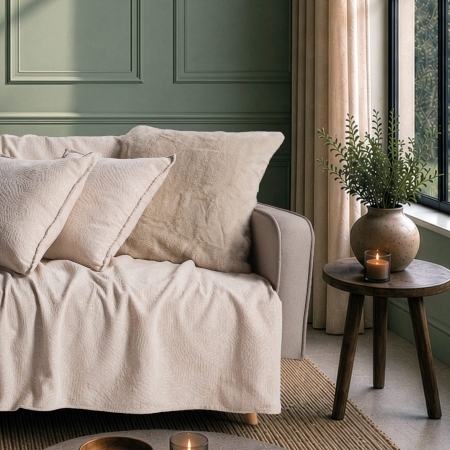 Ριχτάρι Bolton 02 Beige - Τετραθέσιο 180x350cm