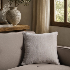 Μαξιλαροθήκη  Bolton 11 Light Grey - 45x45cm με γέμιση