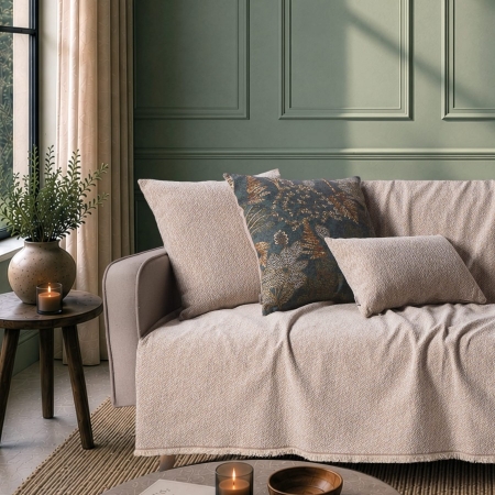 Ριχτάρι Dayton 02 Beige - Τετραθέσιο 180x350cm