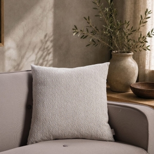Μαξιλαροθήκη  Dayton 07 Pearl Grey - 50x50cm με γέμιση