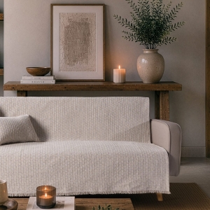 Ριχτάρι Joliet 01 Ivory Pearl - Τετραθέσιο 180x350cm