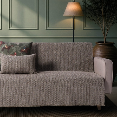 Ριχτάρι Joliet 15 Taupe Olive - Τετραθέσιο 180x350cm