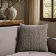 Μαξιλαροθήκη Joliet 15 Taupe Olive - 50x50cm με γέμιση