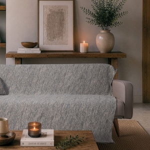 Ριχτάρι Kent 04 Blue Grey - Τετραθέσιο 180x350cm