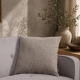 Μαξιλαροθήκη Norman 03 Light Brown - 50x50cm με γέμιση