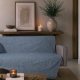 Ριχτάρι Norman 04 Denim Blue - Τετραθέσιο 180x350cm