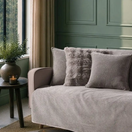 Μαξιλαροθήκη Αδιάβροχη Pearl 11 Grey της Teoran