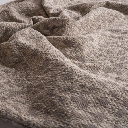 Σενίλ Μαξιλαροθήκη Pearland 03 Natural Taupe της Teoran