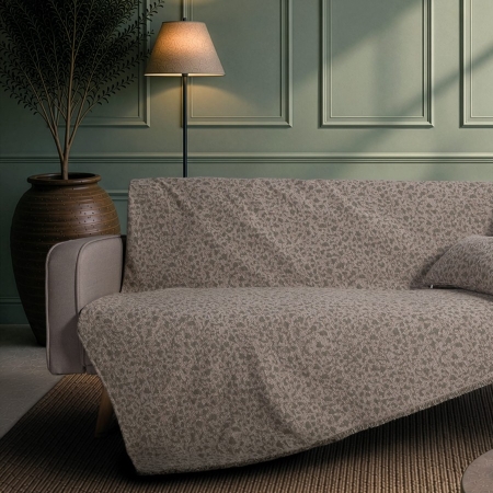 Ριχτάρι Pearland 15 Sage Taupe - Τετραθέσιο 180x350cm