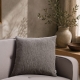 Μαξιλαροθήκη Richmond 03 Dusty Brown - 50x50cm με γέμιση