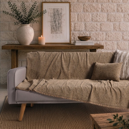 Ριχτάρι Richmond 08 Golden Sand - Τετραθέσιο 180x350cm