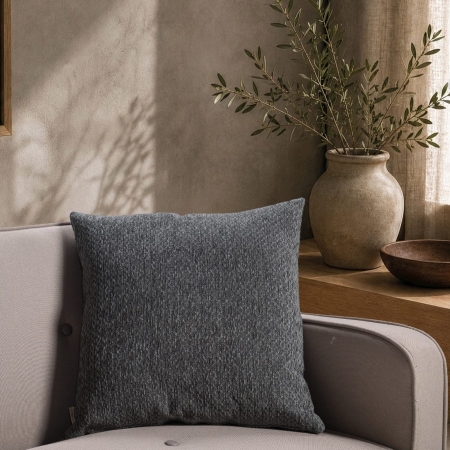 Μαξιλαροθήκη Richmond 11 Coral Grey - 50x50cm με γέμιση