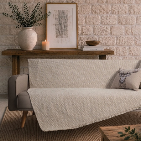 Ριχτάρι Utah 01 Beige - Τετραθέσιο 180x350cm