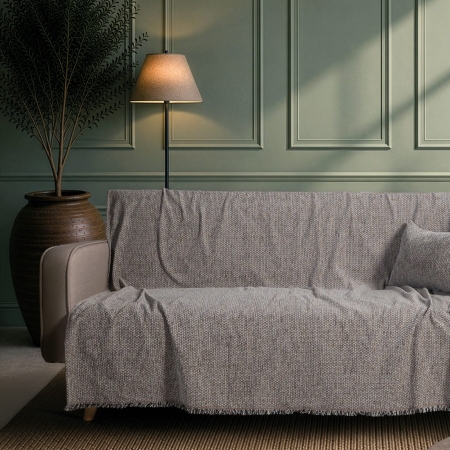 Ριχτάρι Utah 11 Grey - Τετραθέσιο 180x350cm