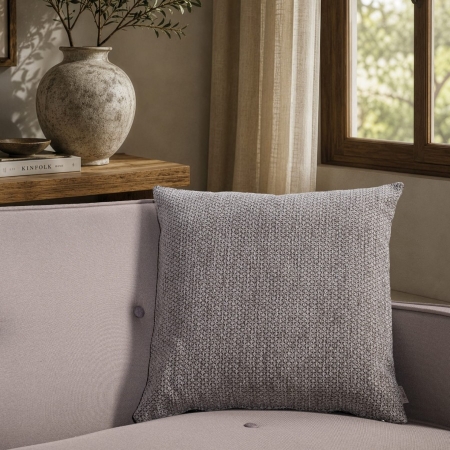 Μαξιλαροθήκη Utah 11 Grey - 50x50cm με γέμιση