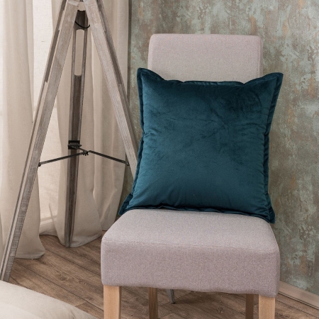 Μαξιλαροθήκη Velvet 13 - 65x65cm δαπέδου με γέμιση