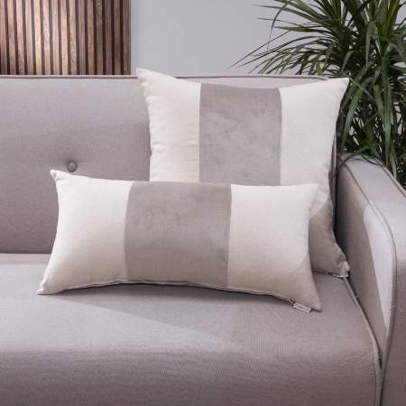 Μαξιλαροθήκη Linus 07 - 30x60cm με γέμιση