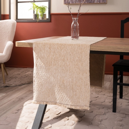 Τραβέρσα Valley 02 Beige - 45x180cm