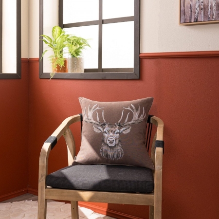 Μαξιλαροθήκη Reindeer 03 - 37 x 48 cm με γέμιση