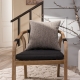 Μαξιλαροθήκη Valley 11 Coral Grey - 50x50cm με γέμιση